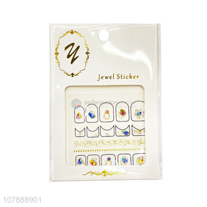 Popular Mini Jewel Nail Art Stickers Art Decoration Decals