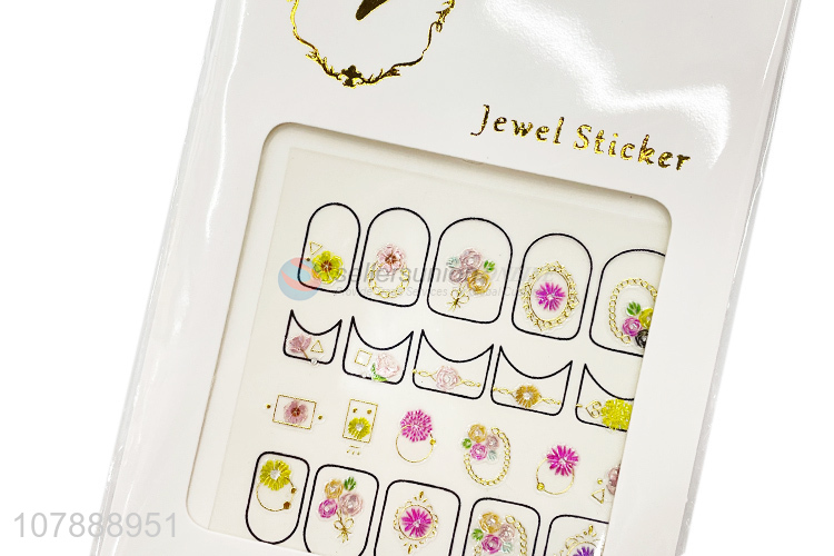 Hot Selling Nail Charms Jewelry Stickers Nail Art Decals