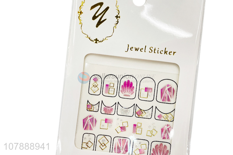 Best Quality Ladies Nail Art Jewelry Sticker Nail Decals