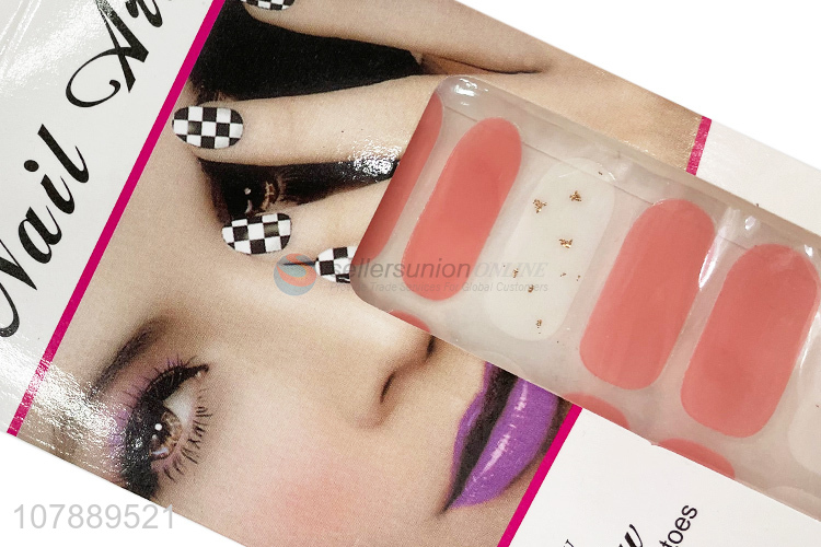 New Arrival Girls Nail Sticker Self-Adhesive Nail Decals