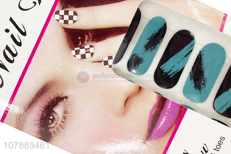 Cool Design Women Nail Sticker Nail Decoration Art Decals