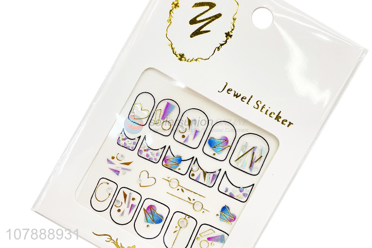 Modern Style Jewel Nail Sticker Nail Decoration Decals