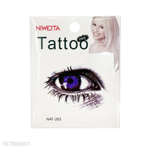 Top Quality Beautiful Eye Temporary Tattoo Stickers Wholesale