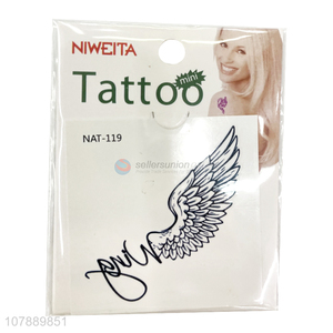 Cool Design Wing Pattern Waterproof Temporary Tattoo Sticker