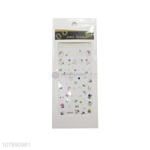 New Arrival Multicolor Creative Mini Lady Nail Sticker Wholesale