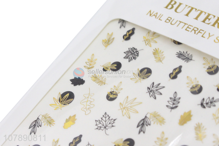 Good price creative paper nail decoration stickers wholesale