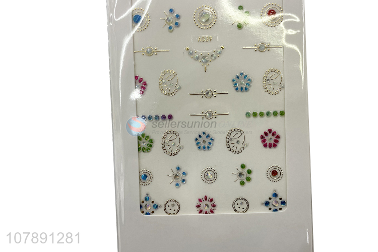 Yiwu Wholesale Multicolor DIY Nail Art Accessories Paper Nail Sticker