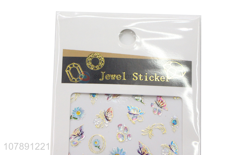 Good price nail art stickers ladies decorative nail stickers wholesale