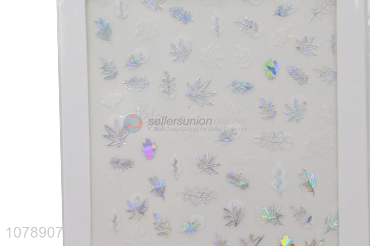 Good price translucent paper nail stickers for ladies wholesale