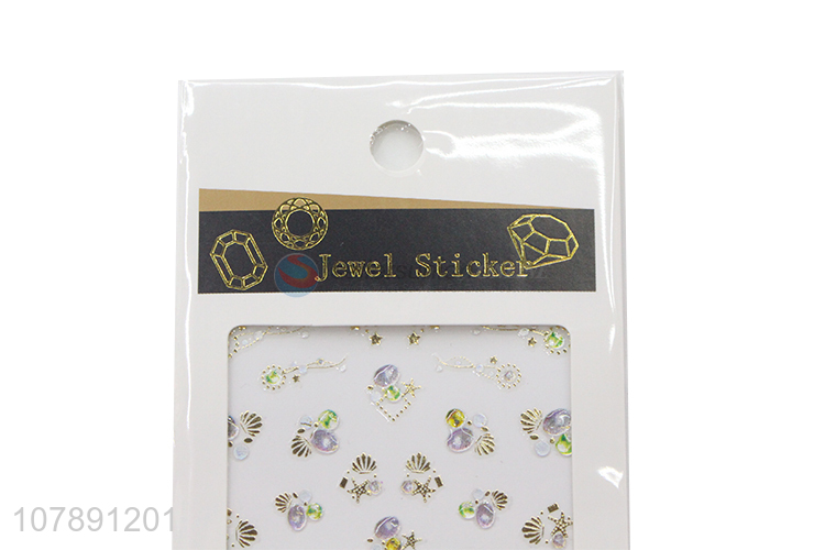 High quality simple decoration stickers for ladies nail art stickers