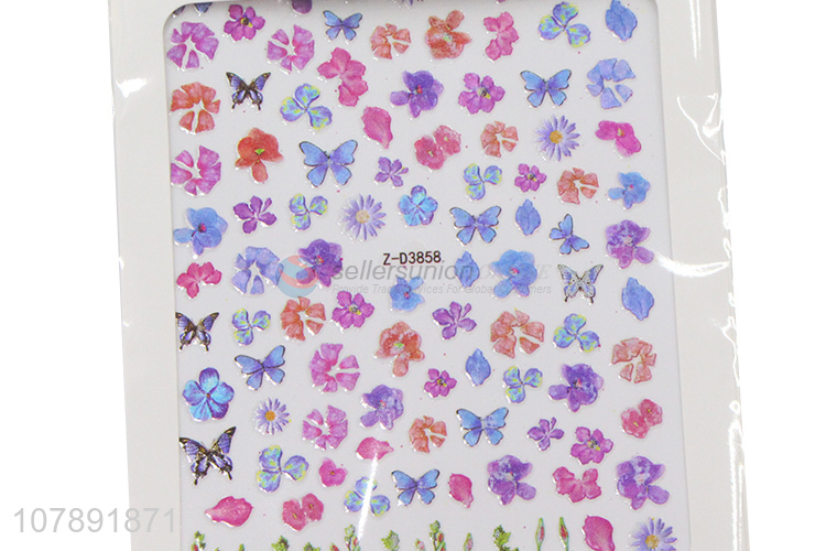 China factory durable beauty women nail art stickers wholesale