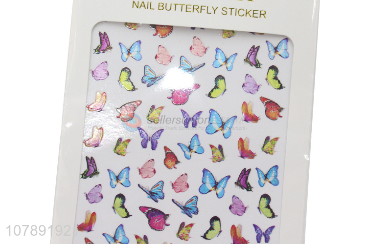 Most popular safety non-toxic lady beauty nail art stickers