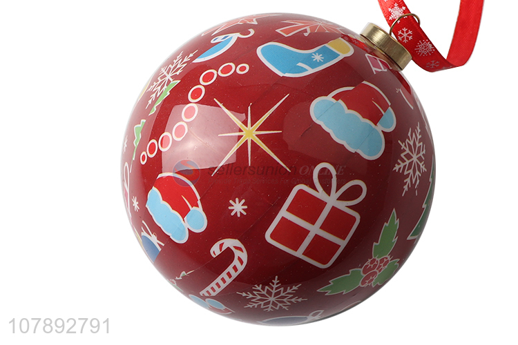 Wholesale from china plastic decorative christmas ball ornaments