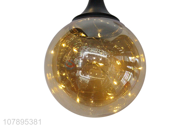 Wholesale popular led Christmas ball light hanging Christmas ornaments