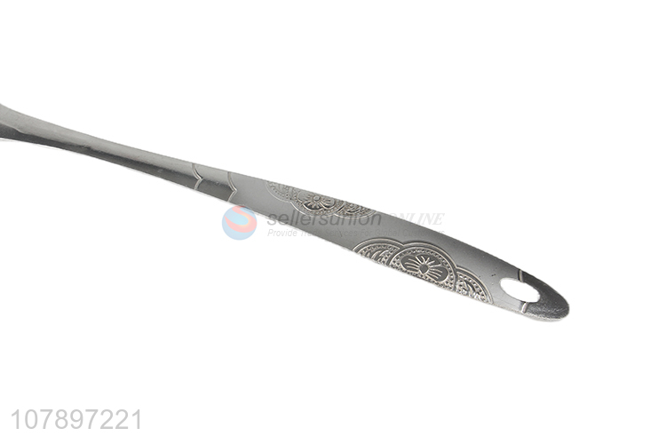 New Arrival Silver Stainless Steel Foot-grade Leak Shovel