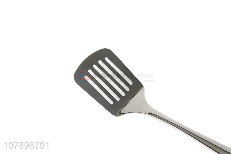 Good price silver stainless steel long handle leak shovel wholesale