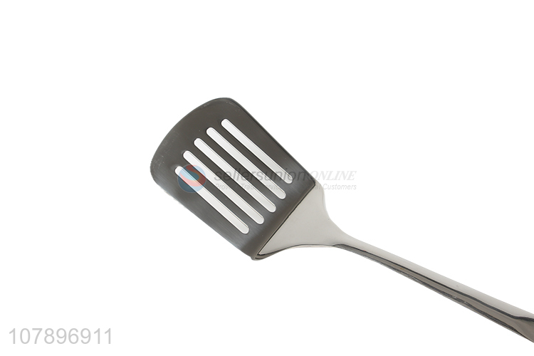 Factory direct sale silver stainless steel cooking leak shovel