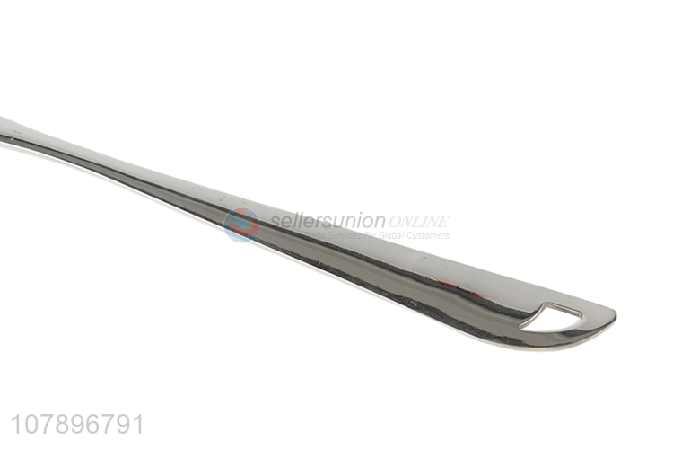 Good price silver stainless steel long handle leak shovel wholesale