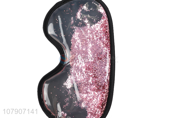 Most popular hot cold gel glitter sleeping eye mask for dark circles