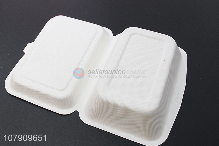 New products white disposable lunch box portable packed lunch box