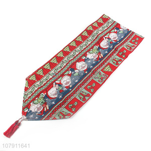 Hot Sale Christmas Decorative Table Runner For Home Hotel Banquet