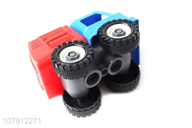 New arrival car model toy plastic fire fighting truck for children