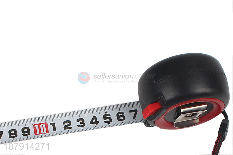 Low price wholesale black portable telescopic measuring tape