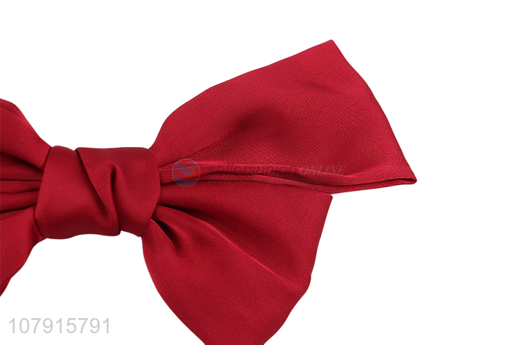 Fashionable Bow Hairpin Spring Hair Clip Girls Headwear