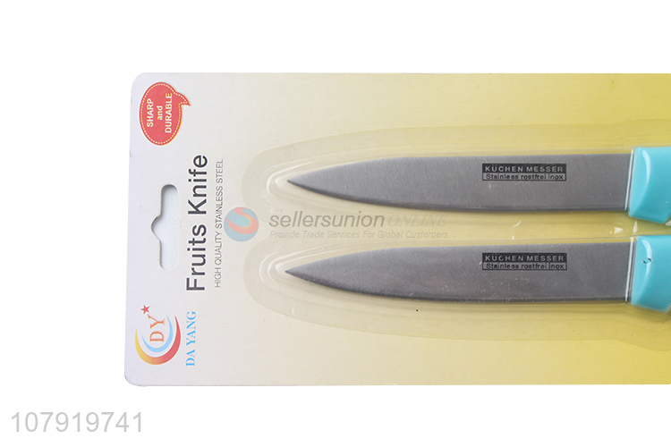 Wholesale Household Fruit Knife 2 Pieces Kitchen Cutter Set