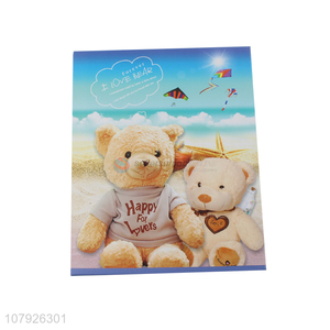 New arrival lovely cartoon bear baby photo albums with 200 pockets