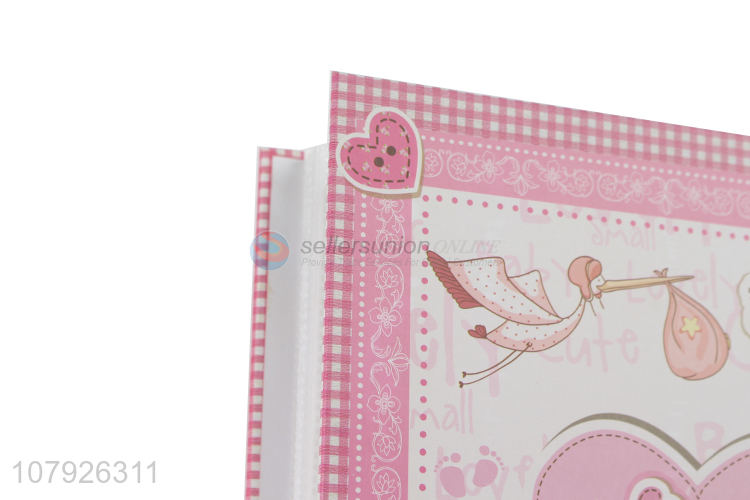 Hot selling 4*6 photo albums holds 100 photos baby girl photo album