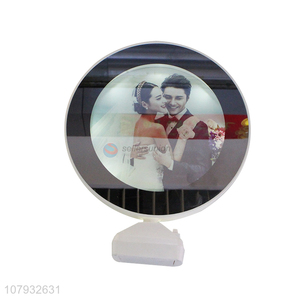 Multi-function decorative magic mirror photo frame with high quality