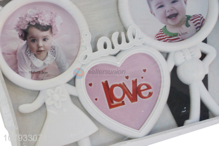 High quality cute design family couple combination picture photo frame for sale