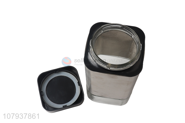 Good quality multi-purpose airtight glass kitchen food container storage jar