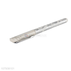 New arrival white signature fountain pen student writing pen