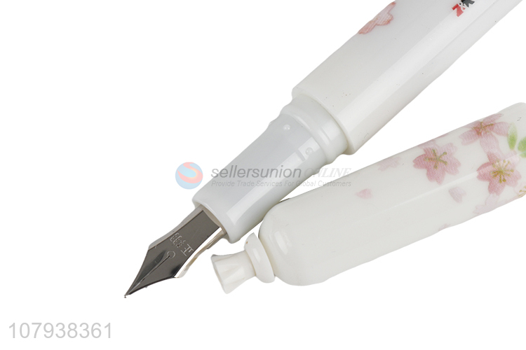 New style white creative candy pen student calligraphy writing pen