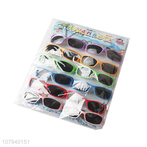 High Quality Plastic Sunglass Fashion Kids Sunshades