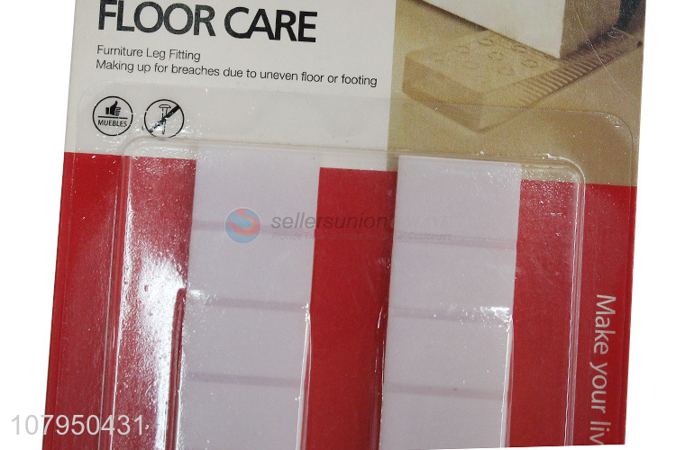 China factory wholesale white ABS door non-slip fixed door wedges