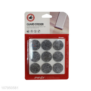 New arrival gray non-woven felt pad household non-slip rubber pad