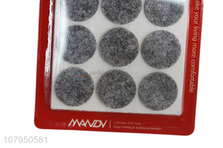 New arrival gray non-woven felt pad household non-slip rubber pad