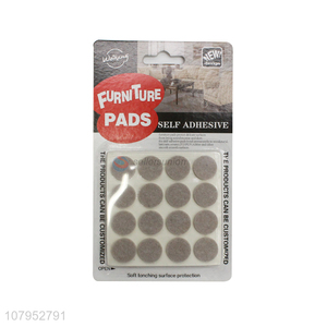 Wholesale Round Felt Pad Furniture Protection Table Feet Pads