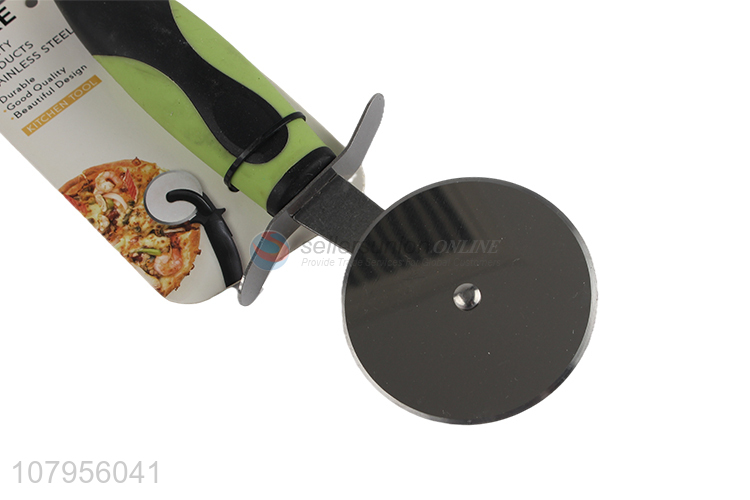 Best price stainless steel household pizza wheel cutter wholesale