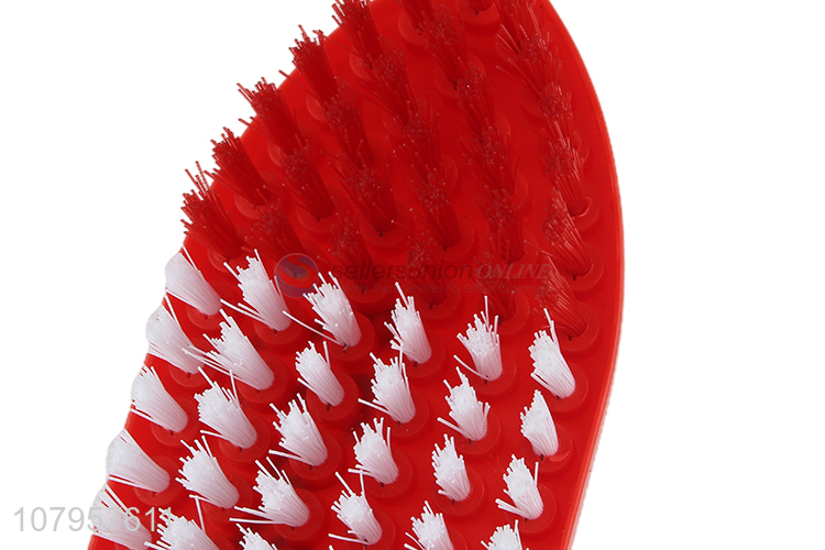 Popular products red laundry brush huniversal plastic cleaning brush