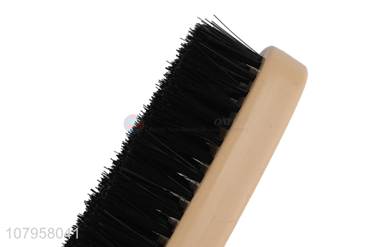 Wholesale beige plastic cleaning laundry brush long handle shoe brush