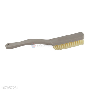 Hot popular grey household cleaning shoe brush plastic soft brush