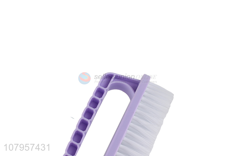 High quality purple plastic board brush universal laundry brush