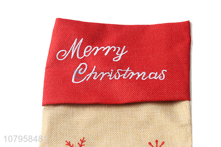 China products decorative christmas socks can hold gifts for sale