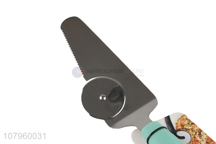 High Quality Stainless Steel Pizza Cutter Shovel Pastry Slicer