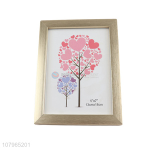 Online wholesale wood density board photo frame wooden picture frame