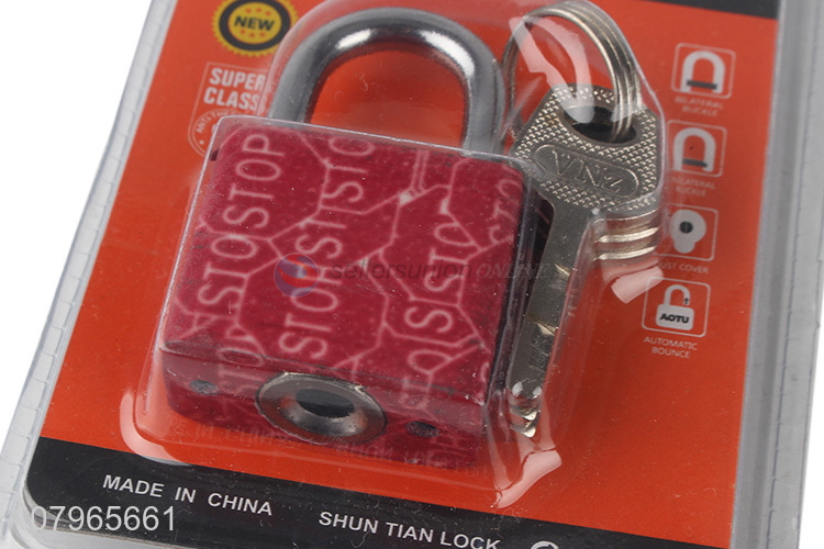 Yiwu wholesale Price Waterproof Medium Lock Dustproof Outdoor Padlock